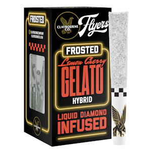 CLAYBOURNE CO. - Claybourne Co. - 5pk Flyers Frosted Prerolls - Lemon Cherry Gelato