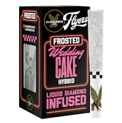 Claybourne Co. - 5pk Flyers Frosted Prerolls - Wedding Cake