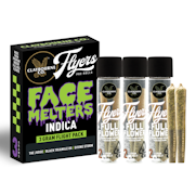 Claybourne Co. - 6pk Full Flower Prerolls - Face Melters