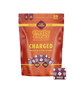 Cheeba Chews | THCV Charged Mocha Chocolate Taffy | 100mg
