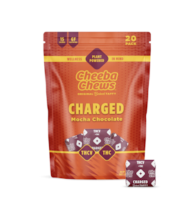 CHEEBA CHEWS - Cheeba Chews | THCV Charged Mocha Chocolate Taffy | 100mg