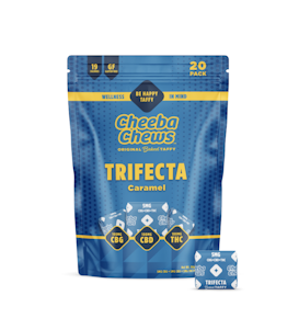Cheeba Chews | Trifecta Caramel Taffy | 100mg