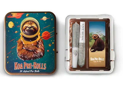 Koa Prerolls - Koa Doubles Infused Pre-roll 2pk - Apples and Bananas 42%