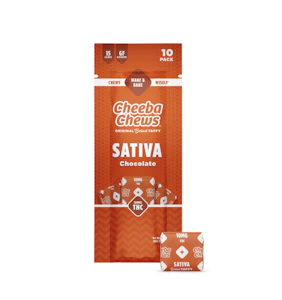 CHEEBA CHEWS - Cheeba Chews | Sativa Chocolate Taffy | 100mg