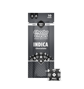 Cheeba Chews | Indica Chocolate Taffy | 100mg