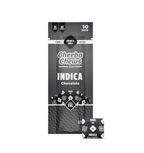 CHEEBA CHEWS - Cheeba Chews | Indica Chocolate Taffy | 100mg