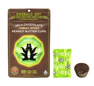 Emerald Sky - Emerald Sky - Edible - Milk - Hybrid PB Cups - 100MG