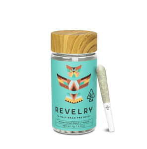 Revelry Herb Co - Revelry Herb Co - 7pk Prerolls - Frosty Fusion
