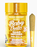 Mango Sherbet (I)  | 5pc Infused Pre-roll Pack | Baby Jeeter 