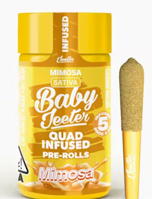 Baby Jeeter - Mimosa .5G ROSIN Infused Pre-Rolls (5 Pack)