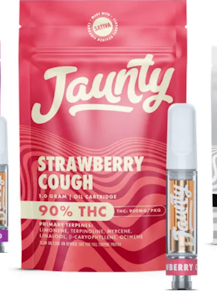 JAUNTY - Jaunty | Vape Cartridge | Strawberry Cough | 1g