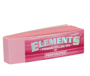 ELEMENTS - Elements | Pink Preforated Tips | 50-pack