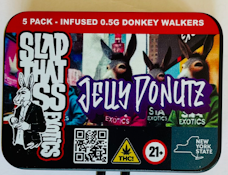 Slap That Ass | Infused Preroll | Jelly Donuts | 5-pack | 0.5g