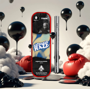 DOMPEN - DomPen x Tyson - 1g Liquid Diamonds AIO - Haymaker Haze