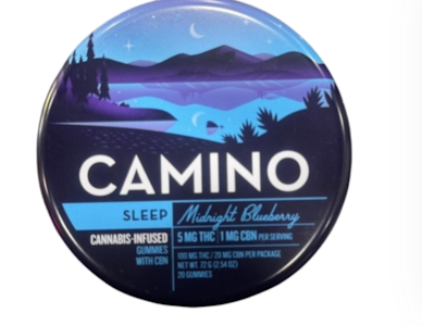 CAMINO - Camino | Edible | Midnight Blueberry | 20-pack | 100mg