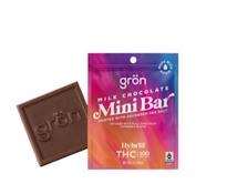 Gron | Edible | Mini Milk Chocolate | 1-piece | 100mg