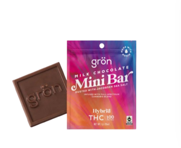 GRON - Gron | Edible | Mini Milk Chocolate | 1-piece | 100mg