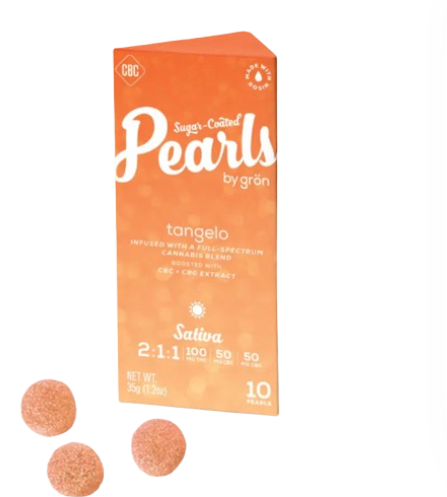 Gron | Edible | Tangelo | CBC + CBG | 10-pack | 10mg