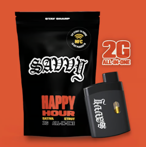 SAVVY - Savvy Strut | Happy Hour | Juicy Mango All-in-One | 2g