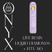 Onyx Greasy Gary Live Resin Liquid Diamond HTE 0.5g AIO