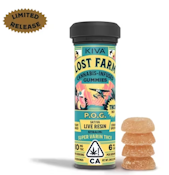 Lost Farm - P.O.G x Super Varin THCV - 100mg Live Resin Fruit Gummies - 10pk