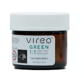 Vireo | Topical | Green Balm | 50mg THC 50mg CBD | 1.5oz