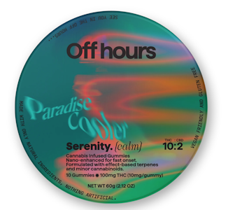 OFF HOURS - Off Hours | Edible | Gummy - Serenity | 100mg, 10