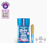 BABY JEETER - Infused Prerolls - Durban Poison - Quad Infused - 5PK - 2.5G