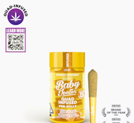 BABY JEETER - Infused Prerolls - Mango Sherbet - Quad Infused - 5PK - 2.5G