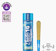 JEETER - Infused Preroll - Blueberry Kush - Quad Infused - 1G
