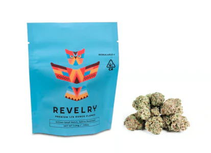 Revelry Herb Co - 3.5g Sugar Pops 33% - Revelry Flower 