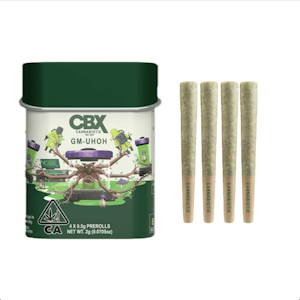 CANNABIOTIX - GM-Uh-Oh | Pre-Rolls 4-Pack | 2g