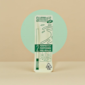 SLIMMIES - Prerolls - Apple Fritter - 1:1 CBD:THC - 2PK - .7G
