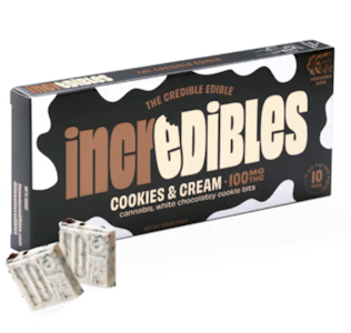 INCREDIBLES - Incredibles | Cookies & Cream Bar | 100mg