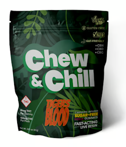 Chew & Chill | Edible | Gummies - Tigers Blood (Resin)  | 100mg, 10