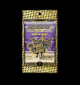 Sluggers - Grapes & Cream - Infused Mini Blunts - 5pk - 3.5g