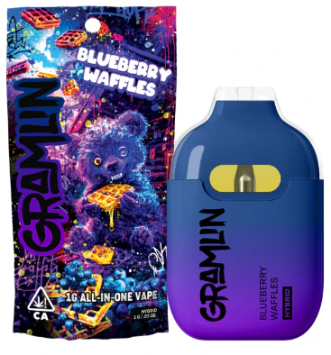 Gramlin - Gramlin - Disposable - Blueberry Waffles - 1G Main Image