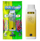 Left Coast | Dual Chamber Vape AIO | Sour Diesel x Maui Waui | 1g/1g