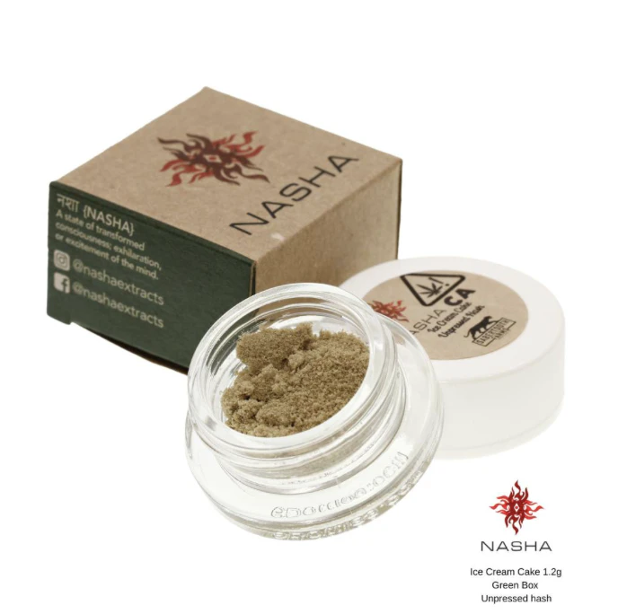 NASHA - Nasha | Ice Cream Cake | 1.2g Green Unpressed Hash Main Image