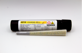 MPX AJ's Sour Diesel Diamond Infused 1g Preroll