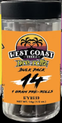 West Coast Treez - Tahoe Vibes - Prerolls - 14pk - 14g