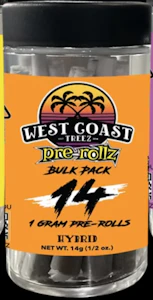 West Coast Treez - West Coast Treez - Tahoe Vibes - Prerolls - 14pk - 14g