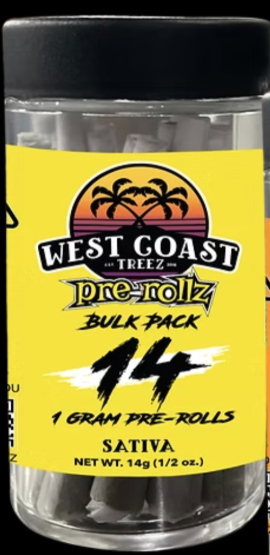 Super Silver Haze - Prerolls - 14pk -14g