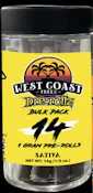 West Coast Trees - Super Silver Haze - Prerolls - 14pk -14g