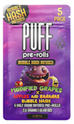 Puff - Modified Grapes & Apples and Bananas - Bubble Hash - 5pck Preroll - 2.5G