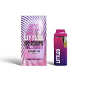 Littles | Blueberry Jam | Vape Live Resin Disposable | 1g