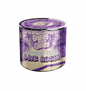 Sluggers - 1g Live Rosin - Grapes & Cream