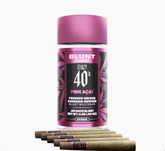 STIIIZY - Pink Acai (H) | 5pc Mini Blunts | Stiiizy 40's