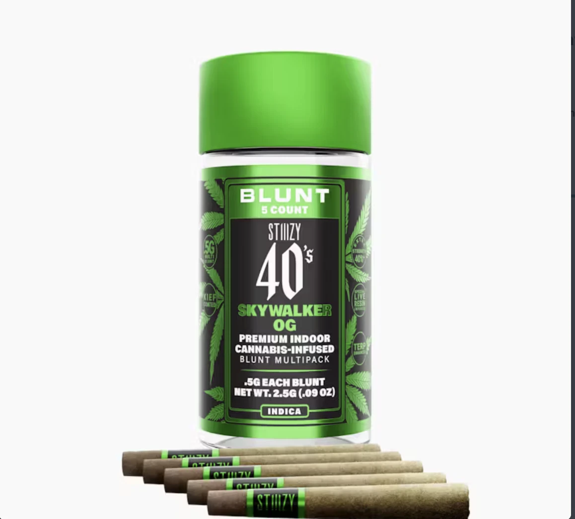 STIIIZY - Skywalker OG (I) | 5pc Mini Blunts | Stiiizy 40's Main Image