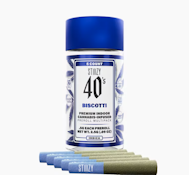 Biscotti (I) | 5pc Infused Prerolls | Stiiizy 40's